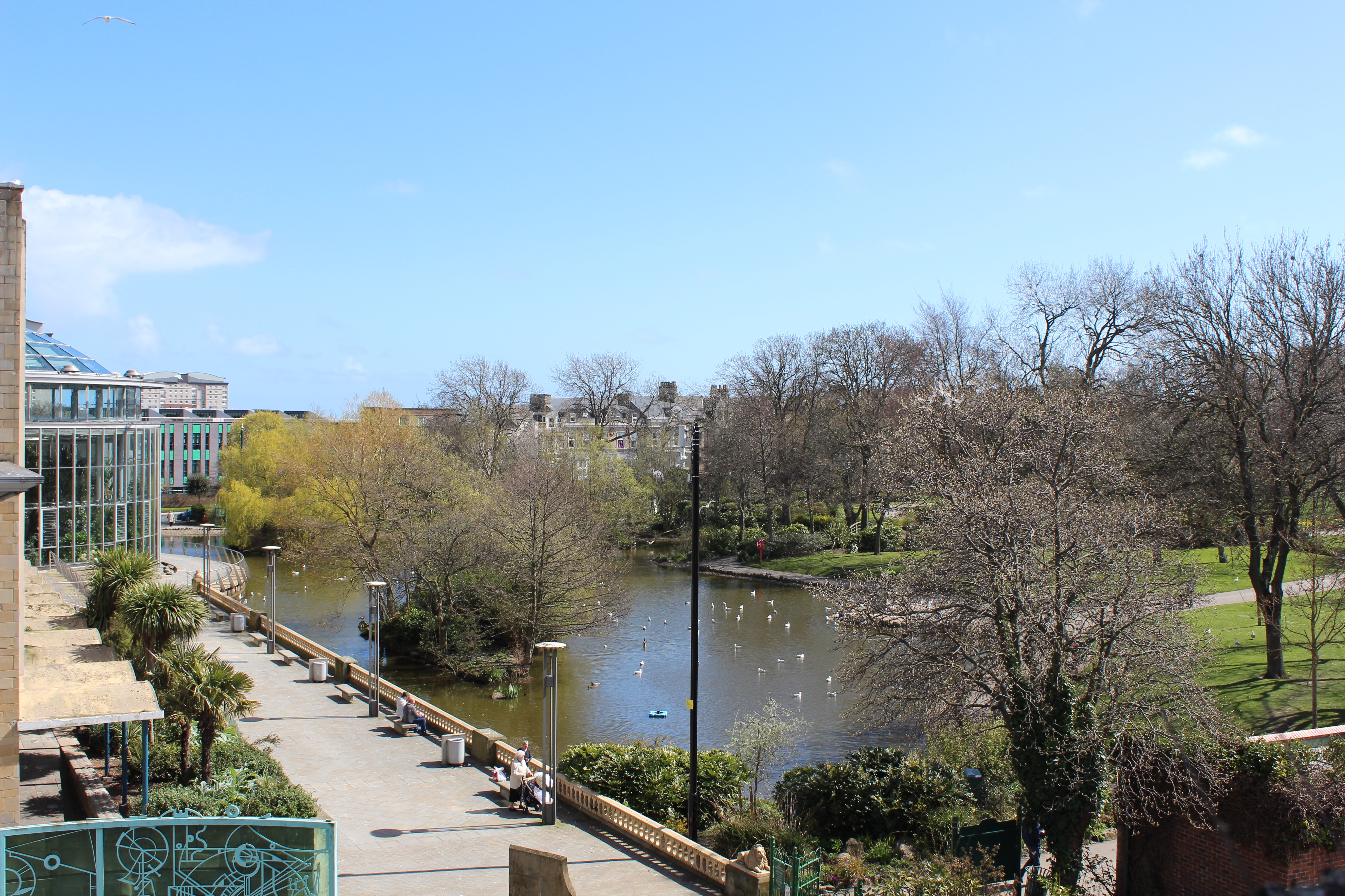 Mowbray Park from Burdon House